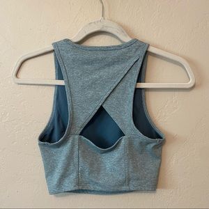 Joy Lab Active Crop Top Open Back